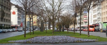 Standort des Denkmals vor dem ersten Spatenstich [Quelle: Verein der Freunde und Förderer Barbara-Denkmal e.V. Koblenz]