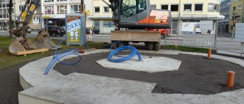 Das Fundament des Denkmals [Quelle: Verein der Freunde und Förderer Barbara-Denkmal e.V. Koblenz]